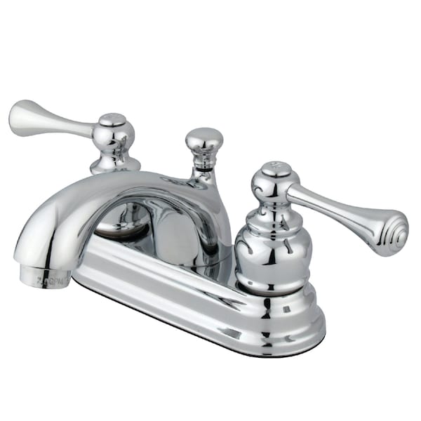 4" Centerset Bathroom Faucet, Chrome